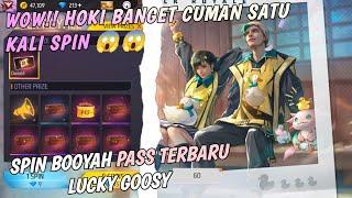 HOKI BANGET !!  SATU KALI DAPET BOOYAH PASS TERBARU DAN TERBAGUS LUCKY GOOSY, MAYAN HEMAT DiAMOND 