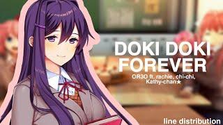 DOKI DOKI LITERATURE CLUB — 'DOKI DOKI FOREVER' || line distribution