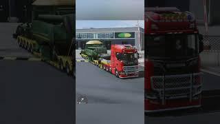 Scania pulling heaviest cargo #toe3 #truckdriving #scania