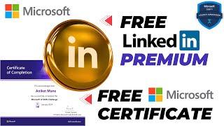 How to get LinkedIn Premium for FREE  | 1 year LinkedIn Premium + FREE Microsoft Certifications!