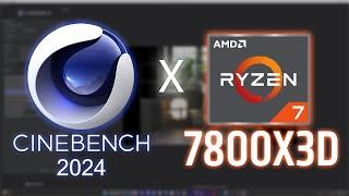 RYZEN 7 7800X3D | CINEBENCH 2024 | CPU TESTS