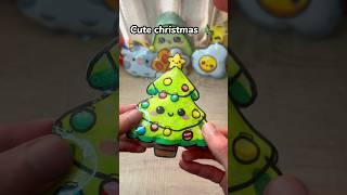 Cute christmas tree  #squishy #diy #papersquishy #papercraft #crafts #christmas