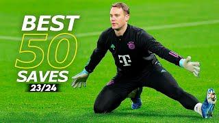 Best 50 Goalkeeper Saves 2023/24 | HD #13