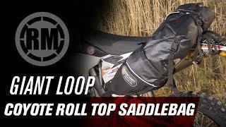 Giant Loop Coyote Roll Top Motorcycle Saddle Bag