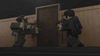 Roblox Animation : Breaching Wooden Door With Explosive