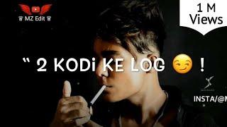 Bad Boy Attitude Whatsapp Shayari status |  Angry Boy Shayari Status | MZ Edit