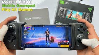 Razer Kishi Universal Mobile Gaming Controller Unboxing And Gaming