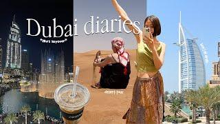 Dubai Diaries. 21시간동안 두바이 관광하기. 사막투어는 어깨를 태워. 갓생과 피곤 사이..