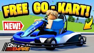 How To Get The FREE Go Kart In Driving Empire's Update!