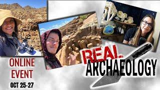 The Internet is Filled with Fake Archaeology. #RealArchaeology Festival Promo. Oct 25-27th, 2024