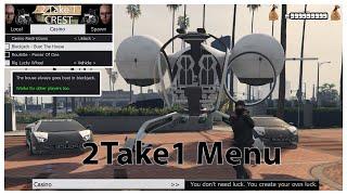 GTA 5 2TAKE1 Mod menu (Great money Option INCLUDED!)