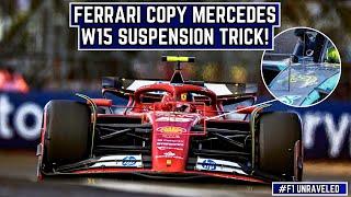 Ferrari To COPY Mercedes W15 Suspension Trick!!! | F1 2024