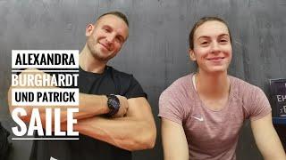 Alexandra Burghardt und ihr Trainer Patrick Saile im Olympia Interview I MainAthlet Leichtathletik