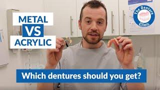 Acrylic VS Metal Partial Dentures: What's better?