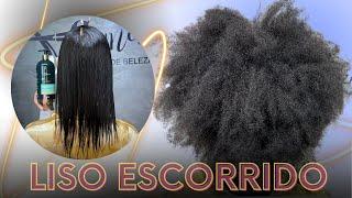 A MELHOR PROGRESSIVA PARA CABELOS EXTREMAMENTE CRESPOS E AFROS - COMO ALISAR DE PRIMEIRA? #lisoo