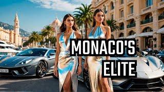 Millionaire Ladies and Supercars in Monaco 2024: A Luxury Lifestyle Tour.