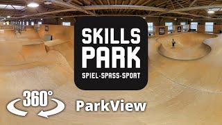 Skills Park | Big Air, BMX Park, Skatepark, Trampolinhalle... (360° Tour #ParkView 288)