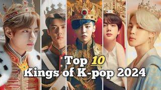 Top 10 Kings of K-pop 2024| Kpop King | Only Top10