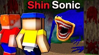 We HUNTED SHIN SONIC In Minecraft!