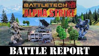 1. Battle of Emeraldstone | BattleTech Alpha Strike Battle Report | Tamar Rising Chaos Campaign