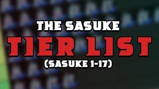 The SASUKE Tournament Tier List (SASUKE 1-17) | The SASUKE Nerds