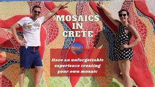 Crafting Memories : DIY Mosaic Souvenirs in Crete