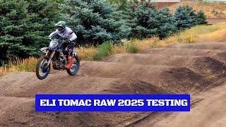 Eli Tomac Raw Supercross Testing 2025