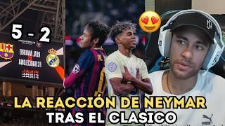 ¿Qué dijo Neymar Sobre Lamine Yamal tras la victoria del Barcelona por 5-2 ante el real Madrid?