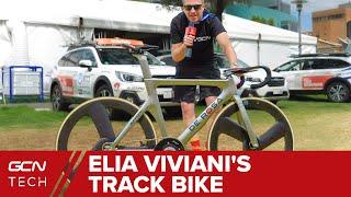 Elia Viviani's De Rosa Track One | Tokyo 2020 Olympic Track Bike?...