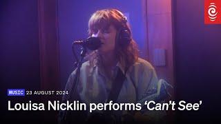 Louisa Nicklin performs ‘Can't See’ for NZ Live | 23 August 2024 | RNZ