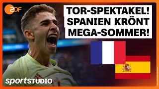 Frankreich – Spanien Fußball Highlights | Olympia Paris 2024 | sportstudio