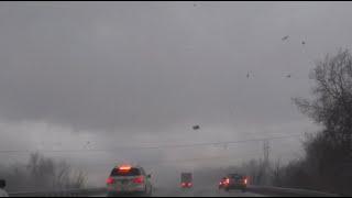 Close-Range Tornado near Olathe, KS - March 15, 2021