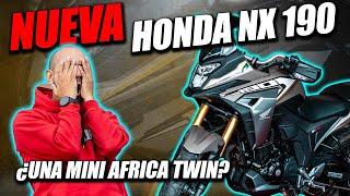 CONOCÍ la nueva moto de HONDAhonda Nx190EN EXCLUSIVA! | FULLGASS