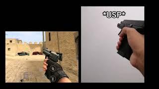 Video games reload in REAL LIFE(Pistol round)