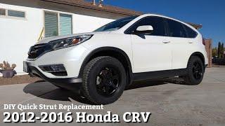 2012-2016 Honda CRV DIY Quick Strut Install & Sway Bar End Links