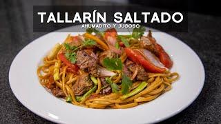 COMO PREPARAR TALLARÍN SALTADO PERUANO | ACOMER.PE | COMIDA PERUANA