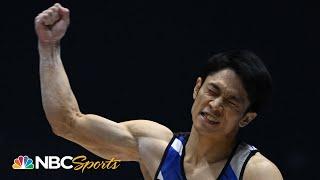 Tanigawa's clutch high bar performance seals bronze medal at Worlds | NBC Sports