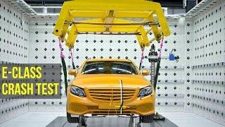 Mercedes E-Class Crash Test - Better than 5 Stars