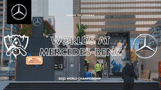 T1 X 메르세데스 벤츠 코리아, Worlds23 History (WORLDS AT MERCEDES-BENZ)