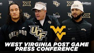 UCF Football: West Virginia Post Game Press Conference