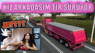 SEVGİLİM DUISBURG CALAIS YOLUNDA İYİ SÜRDÜĞÜNÜ ZANNEDENLERE SHOW YAPIYOR !! ETS2MP