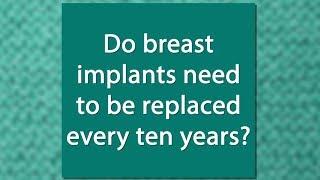 Replacing Breast Implants