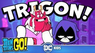 Trigon Takeover!  | Teen Titans Go! | @dckids