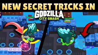 new secret tricks in Godzilla city smash #brawlstars #supercell #gaming
