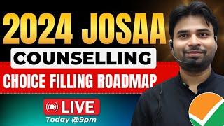  [LIVE] AIR 1600 से 9 Lakh तक Choice Filling करने से पहले इन बातो का ध्यान रखे | #josaa2024