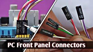 Front Panel Connection in Motherboard | CPU ke Front Panel ka Connection Kaise Kare | Easy Step