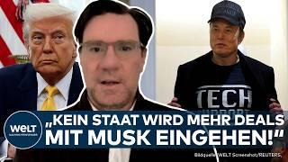 ELON MUSK: Der Trump-Fan und der Ukraine-Krieg! Willkürlichkeit bei Starlink hat Desaster-Potenzial