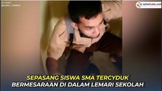 Viral, Sepasang Siswa SMA Tercyduk Bermesaraan di Dalam Lemari Sekolah