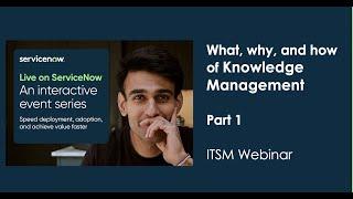 What, why, and how of Knowledge Management - Part 1