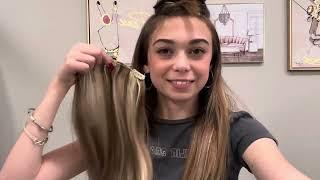 GOOGOO HAIR CLIP IN EXTENSIONS!!